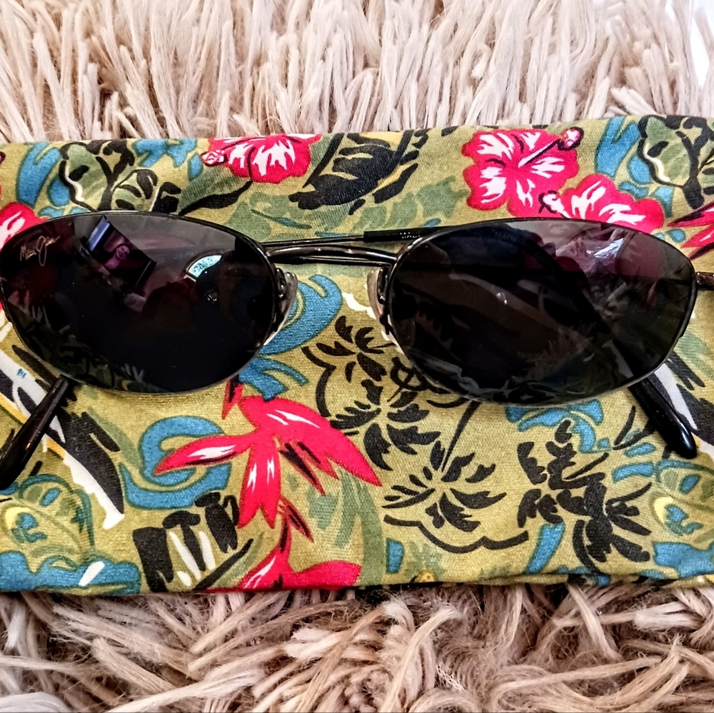 Maui Jim Bikini Sunglasses with Pouch minimalist, Lightweight, hippie